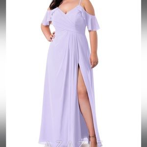 Azazie Dakota Bridesmaid Dress- Lilac